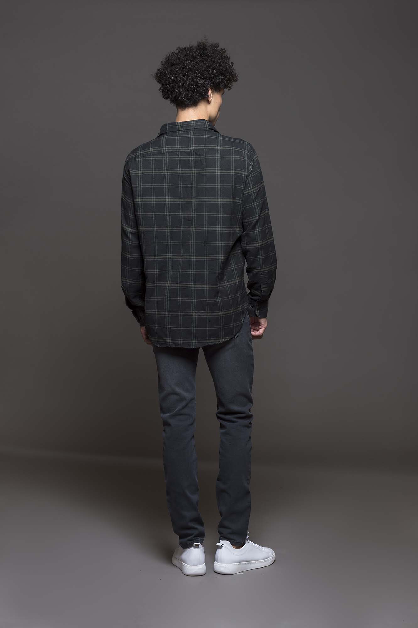 6604VIYMLNE - CAMISA RANDALL LEÑSP NEGRO